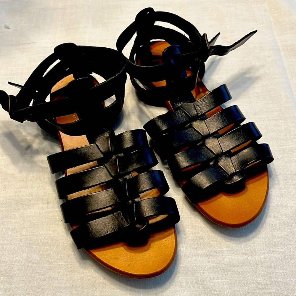 Barney’s New York leather sandals